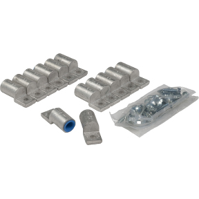 Schneider Electric Compression Lug Kit; for 50-75 kVA single-phase or 75-112.5 kVA 3-phase transformers